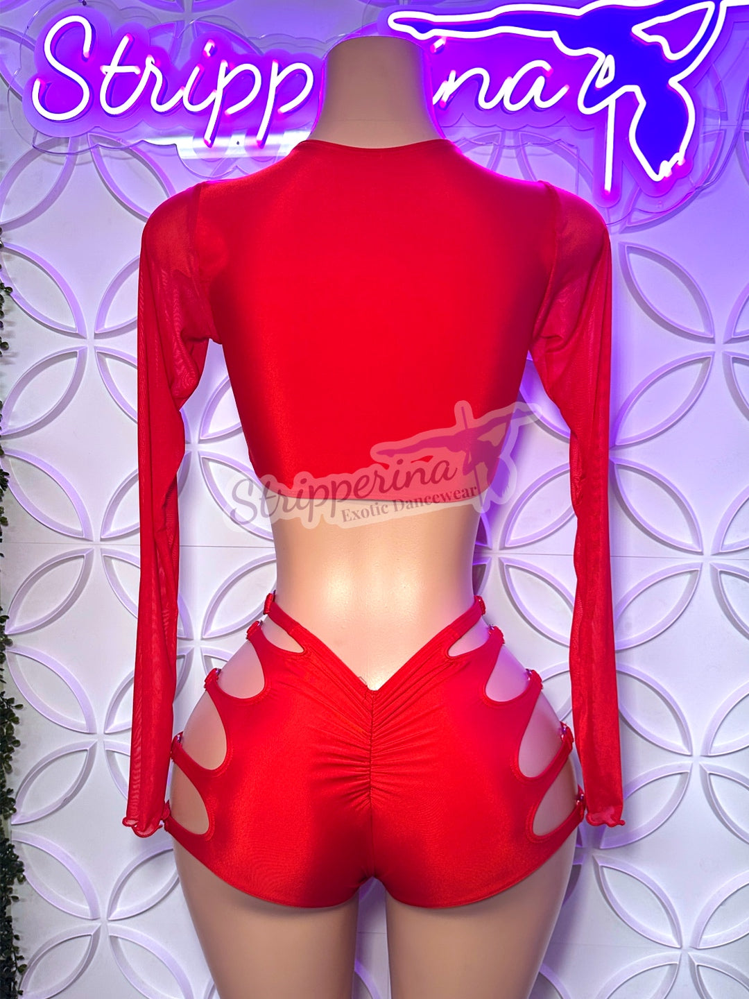Tammy Short Set (Red)