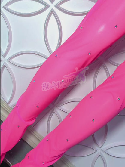 Glam Birthday Sling (NEON PINK)